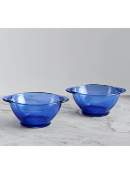 India Circus by Krsnaa Mehta - Sky Blue Snack Bowls (Pack of 2)