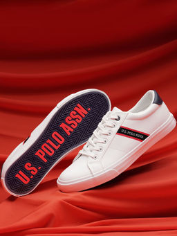 U.S. POLO ASSN. - Gaiman 6.0 Men White Sneakers