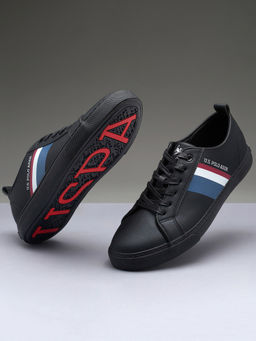 U.S. POLO ASSN. - Martinez 5.0 Men Black Sneakers