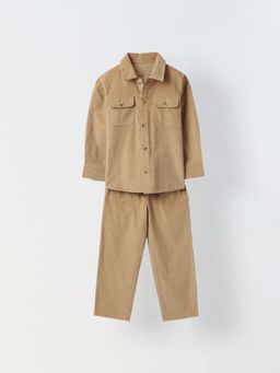 Spunkies - Boys Brown Co-Ord Set