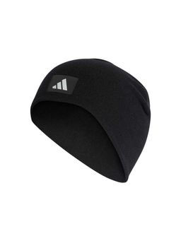 adidas - Unisex Polyester Solid Black Beanie