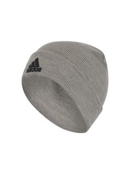 adidas - Unisex Polyester Solid Grey Beanie