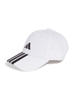 adidas - Unisex Cotton Solid White Cap (Xl)