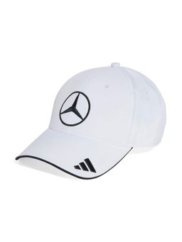 adidas - Unisex Polyester Solid White Cap