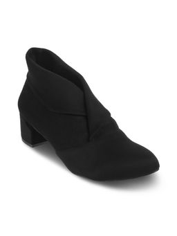 PEPPER - Women Block Heel Casual Boots Black