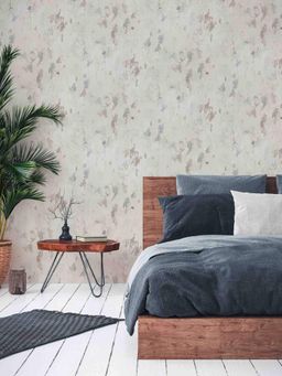 Excel - Wallpaper Venetian Loose Plaster In Grey Drops