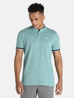 Puma - X One8 Band Collar Mens Blue T-shirt