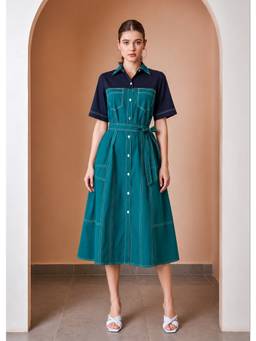 Ashico - Blue Miranda Dress