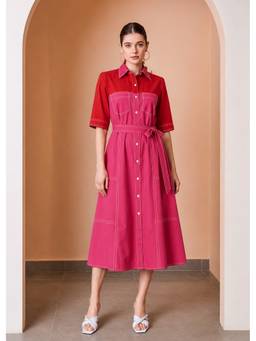 Ashico - Pink Miranda Dress