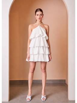 Ashico - White Lily Dress
