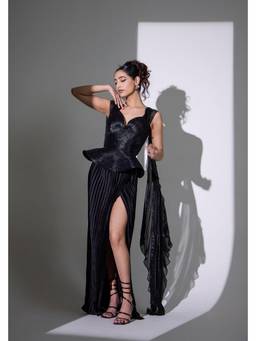 THE BLACK LOVER - Black Selenic Dress