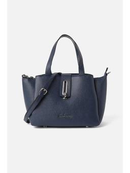 Van Heusen - Women Navy Blue Solid Sling Bag