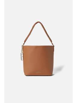 Van Heusen - Women Tan Solid Handbag