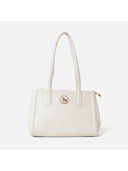 Van Heusen - Women White Solid Shoulder Bag