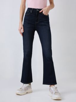 Spykar - Women Blue Boot Cut Fit High Rise Jeans -Elissa