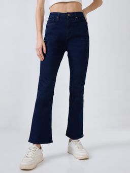 Spykar - Women Blue Boot Cut Fit High Rise Jeans -Elissa