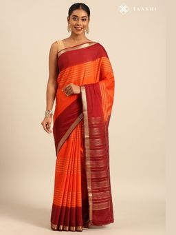 Taashi - Fire and Flair Saree