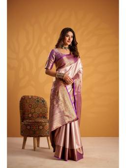 Taashi - Purple Majesty Saree