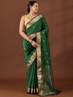 Taashi - Emerald Empress Saree