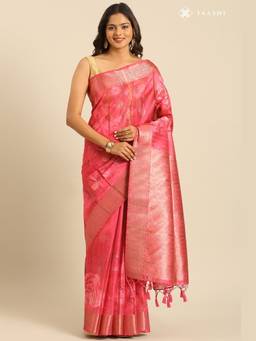 Taashi - Petal Grid Saree