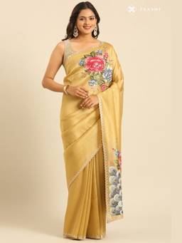 Taashi - Gilded Peacock Majesty Saree