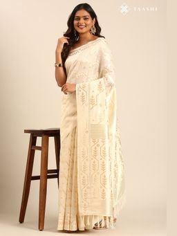 Taashi - Ethereal Interference Saree