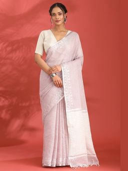 Taashi - The Smoked Amethyst Saree