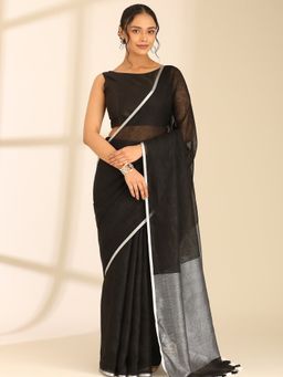 Taashi - The Obsidian Palladium Saree