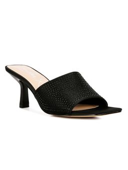 London Rag - Embellished Black Heels