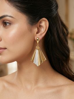 RUNORAA - The Eclipse Duo Drop Earrings