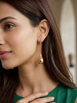 RUNORAA - Aura Stem Drop Earrings