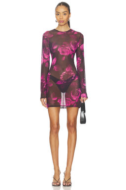 Good American - Mesh Mini Dress