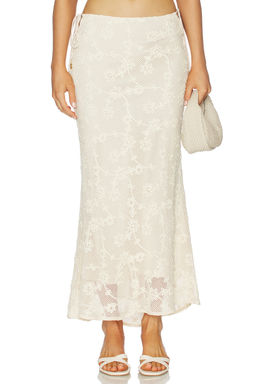 Kulani Kinis - Lace Side Tie Maxi Skirt