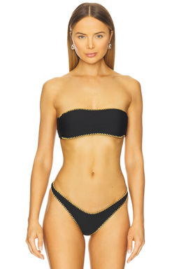 Luli Fama - Free Form Bandeau Bikini Top