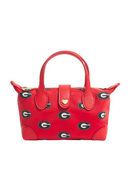 Stoney Clover Lane - University Of Georgia Printed Nylon Pouchette Crossbody