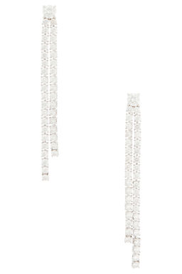 SHASHI - Solitaire Tennis Drop Earring