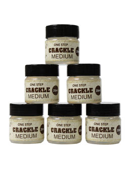 Little Birdie - 6 Share Pack Crackle Medium One Step White