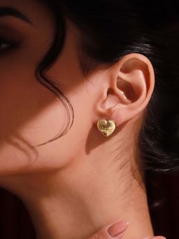 Voylla - Gold Sterling Silver Sterling Silver Pair Of Earrings