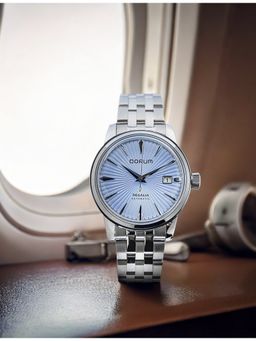 Qorum - Regalia Men Ice Blue Dial Watch (G101 Regalia-Ice Blue Dial) (M)