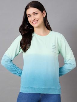Club York - Green Round Neck Sweatshirt