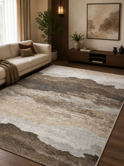 OBSESSIONS - Multi-Color Polypropylene Abstract Pattern Carpet