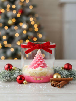 Velvetine Soiree - Pink Christmas Blush Scented Candle