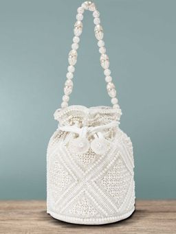 Peora - Potli Bags for Women Evening Ethnic Bride Purse with Drawstring (P13W)