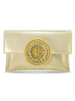 Peora - Gold Embellishments Clutch