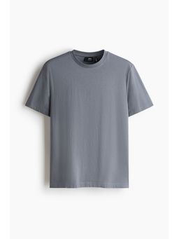 H&M - Men Grey Coolmax ® Regular Fit T-Shirt