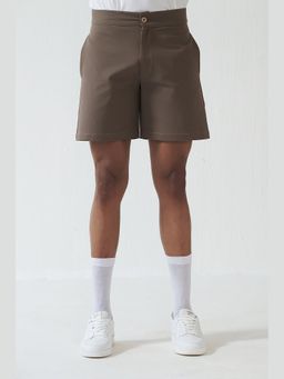 Muvazo - Brown The Nomad Luxe Shorts