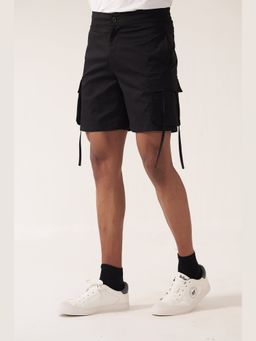 Muvazo - Black Street Luxe Shorts