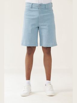 Muvazo - Blue Classic Denim Shorts