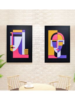 At Home by Nilkamal - Faces MDF Base 3D Painting