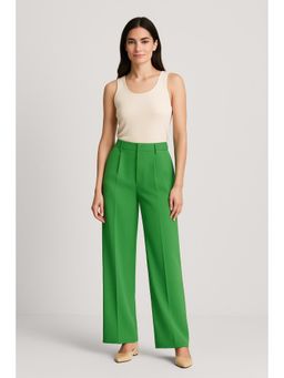 Cider - High Waist Pleated Wide Leg Pants